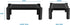 Mount-It! 19 13 Inch, 6.6 MI-7851 Desktop Computer Monitor Riser - Height Adjustable Tabletop Stand Shelf for PC