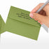 LUXPaper A2 Invitation Envelopes | Peel & Press | Avocado Green | 4 3/8" x 5 3/4" | 70lb. Text | 50 Qty
