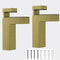 kaileyouxiangongsi Adjustable Wood/Glass Shelf Bracket, Shelf Support Clamp Corner Brace for 5-30mm Thickness