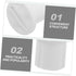 OUNONA 3pcs Toddler Toilet Seat Attachment Plastic Training Screws Potty Step Stool Sturdy and Decorative Easy