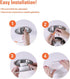 5/6 2700K 3000K 3500K 4000K 5000K Dimmable 600 RL56069FSD2W1EWH HALO RL in LED Recessed Light Trim Selectable Color