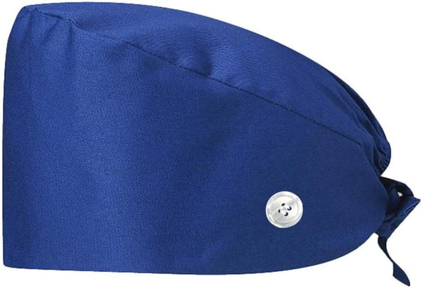 Generic Working Hat for Women Man Color Scrub Caps Doctor Nurse Adjustable Surgical