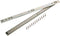 Luxshiny 2PCS Heavy Duty Two-Section Ball Bearing Keyboard Drawer Slide Full Extension