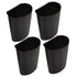 Portable Small Hanging Basket Storage Bin 4pcs Set for Home Store Living
