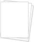 Full Sheet Address Shipping Labels - 8-1/2" x 11" - 100 Labels