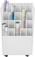 lxrnqcey 20-Slot Blueprint Organizer, Roll File Storage Holder, Construction Plan Holders, Blueprint Storage