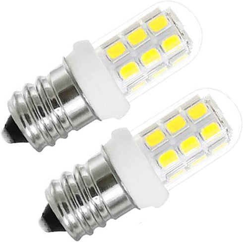 C7 E12 LED Bulbs, Salt Lamp Light Bulb Replacement for 15W Himalayan Salt Lamps, 6000K, 2 Pack