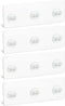 4 PCS Corner Shower Caddy Adhesive Sticker Replacement Hook, for Shower Caddy