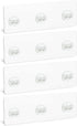 4 PCS Corner Shower Caddy Adhesive Sticker Replacement Hook, for Shower Caddy