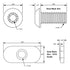 8020, 3393, 10 Series Bolt Combo, 1/4-20 x 0.5 Inch Button Head Socket Cap Screw with T-Nut Set (12 Pack)