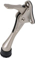 Door Stopper, One-Touch Semi-Automatic Metal with Non-Slip Rubber Tip for Wood, Concrete, Tiled, Carpeted Floors (4inch