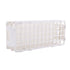 Plastic Test Tube Rack, 60 Holes, Three Layers Detachable Holder for 20mm Test Tubes, White