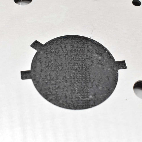 SPD18 1/4 8 151280-00, 151284-00SV Superior Electric Pads & Abrasives Sheet, Hole Stick On Square Sanding Pad Replaces