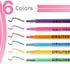 Swanson Christian Products Bible Highlighters Pack, Multi Colors, No Bleed (6)