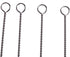 CCINEE 10pcs Pipe Cleaner Brush, Natural & Synthetic Bristles for Cleaning Bottles, Tubes, Jars, and Narrow Containers