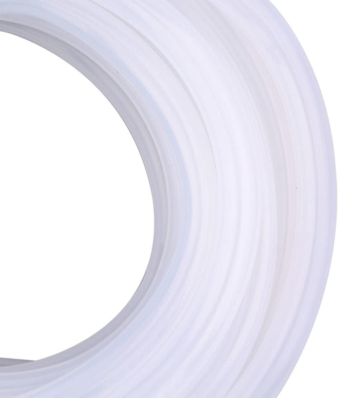 3/8" 1/2" 8 Meters(26.25ft) Food Grade Silicone Tubing - ID x OD, Pure Silicon Hose High Temp Home Brewing Winemaking