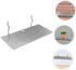 Homoyoyo Pegboard Shelf - Craft Organizer and Tool Storage Rack