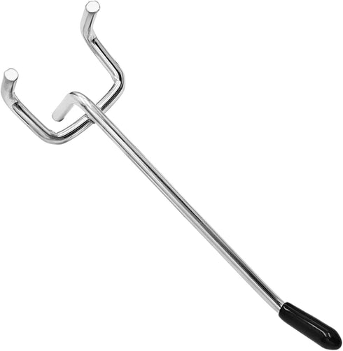 25 Pack Pegboard Hooks Accessories, 4 Inch Organizer Kit for Garage Tool Storage