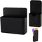 KITANIS Magnetic Pen Holder,2 Pack Magnetic Dry Erase Marker Holder with Generous Compartments,Strong