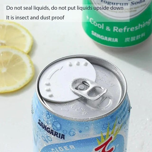 Tangseajiao 6Pcs Random Color Soda Can Covers Lids, Silicone Can Covers for Soda Lid Drink Beer Pop Beverage, Can