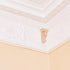 4.32 2.36 1.57 Inch Luxshiny Hand Carved Wood Corbel: Solid Wood Roman Column Head Decorative Shelf Brackets