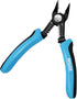 WGGE Precision Wire Cutters, Slim Diagonal Cutting Pliers with Supplementary Stripping, Ultra Sharp 6 Inch Wire Cutter