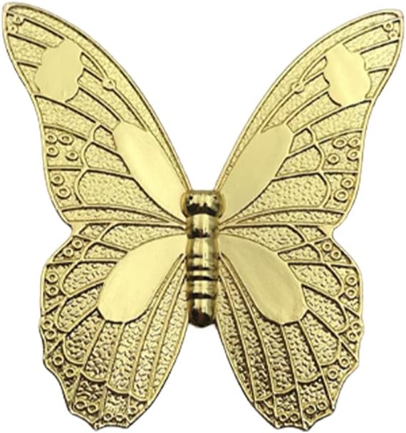 SagaSave 1 Pcs Butterfly Cabinet Knob Drawer Handle for Furniture Clost Cabinet Dresser