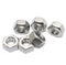 Hooshing 50PCS 1/4"-20 Stianless Hex Nuts 304 18-8 Stainless Steel Nuts