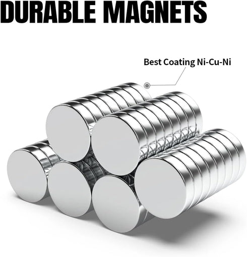 220 Pcs Small Neodymium Magnets, 2mm Rare Earth Heavy Duty Magnets for Whiteboard DIY Building Craft, Office Magnets