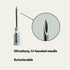 Eli-Vet Veterinary Aluminum Hub Needle, 16G x 3/4 inch (19 mm), 100 per Box, Individual Sheath AHN1619