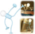 Generic Funny Sportsman Night Light, Changeable Shape 2025 New Cute Light Bulb Man