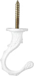 uxcell 2 Pack Ceiling Hook Kit, White Finish Plant Hanging Ceiling Hook