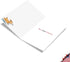 NobleWorks Merry Christmas Greeting Card with Envelope - 4.63 x 6.75 Inch, Colorful Cartoons, Snowman Arm C4336XSG