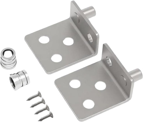 Generic 2 Pieces Shelf Corner Bracket L Bracket Angle Bracket Stainless Steel Shelf