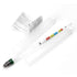 FastRack Triple-Scale Hydrometer - ABV Hydrometer - Specific Gravity Hydrometer to accurately Test ABV and the Specific Gravity of Your Wine, Beer, Mead or Kombucha