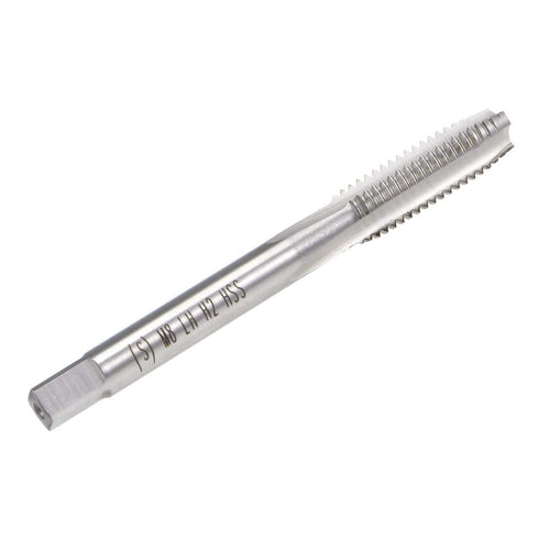 uxcell Metric Machine Tap Left M8 Thread 1.25 Pitch H2, 3 Flutes High Speed Steel