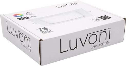 6 2700K-6500K, 900 12 Dimmable Maxxima Luvoni in. Smart WiFi Slim Square LED Downlight - CCT Lumens, Watt Flat Panel