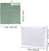 Winlyn 100 Pcs Sage Green A7 Invitation Envelopes 5 1/4 x 7 1/4 Square Flap Envelopes Self Seal