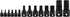 01141B Set, Set, 2.5 mm 19 mm, 1/4-Inch, 3/8-Inch, 1/2-Inch 14-Piece Set NEIKO Allen-Bit Socket Metric Socket