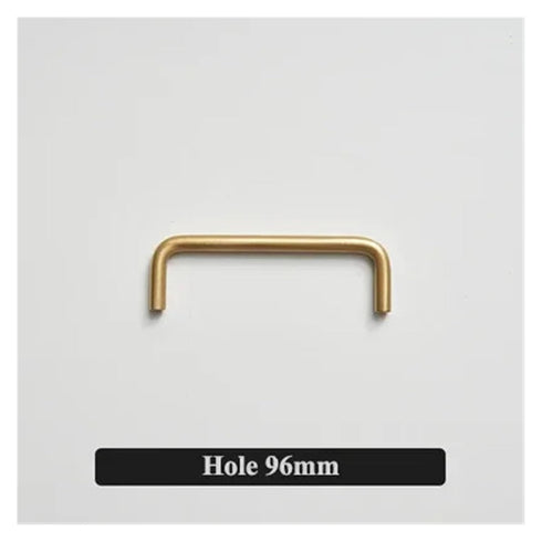 Generic 2.52"-15.74" Cabinet(C-3250-96) Minimalism Gold Long Furniture Handles Wardrobe Kitchen Cupboard Cloakroom