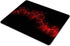 SSOIU Black Background Red Paint Explosion Burst Mouse Pad, Rectangle 240x200x3mm