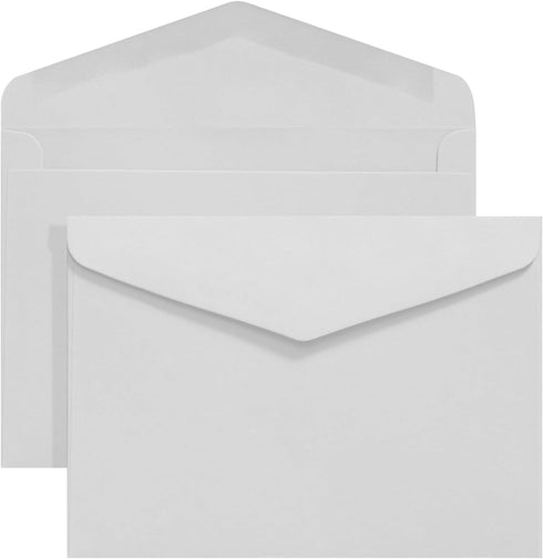 Tanshuqin 50 Pack White Envelopes, 5x7 Self-Seal A7 Invitation Envelopes for Personalize Gift Cards, Mailing