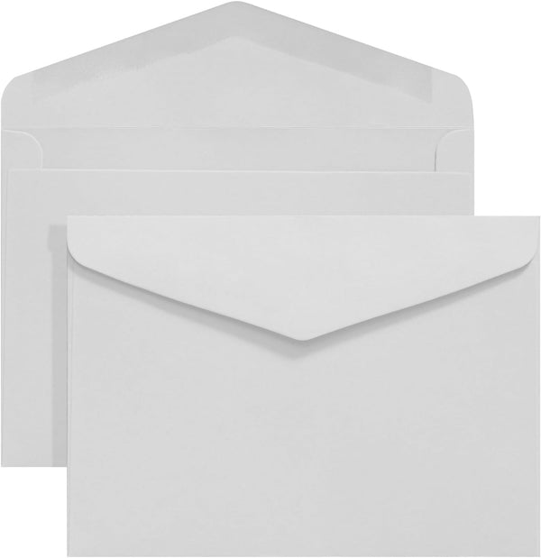 Tanshuqin 50 Pack White Envelopes, 5x7 Self-Seal A7 Invitation Envelopes for Personalize Gift Cards, Mailing