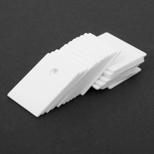 Alumina Ceramic Insulator Pads, 100PCS TO-247 Alumina Ceramic Sheet Cooling Pad for MOS Transistor IGBT Cooling (17 x
