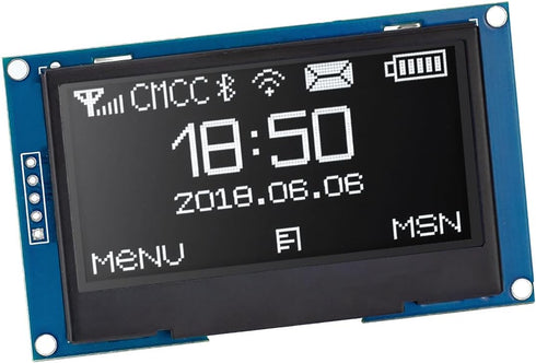 Hosyond 2.42 inches 128x64 IIC I2C OLED Display Module SSD1309 Driver OLED Screen