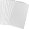 Premium Blank PVC Cards for ID Badge Printers, Graphic Quality White Plastic CR80 30 Mil (20pcs)