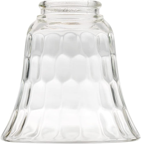 Hammered 4.75 4.9 2.25. Ceiling Fan Light Covers, Glass Replacement Shades for Ceiling Fans, and Light Fixtures, Bell