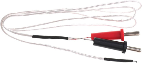 Handheld K Type Surface Thermocouple Temperature Sensor with 100cm Wire, -50°C to 350°C Measurement Range