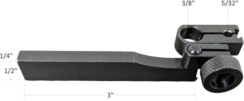 Accusize Industrial Tools Height Gauge Adaptor with Clamps, 0002-0881