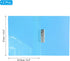 PATIKIL 9.3x12.2" Punchless Binder Clamp - 2 Pcs Plastic Single Strong Clip Clamp Binder Without Rings Sheet File
